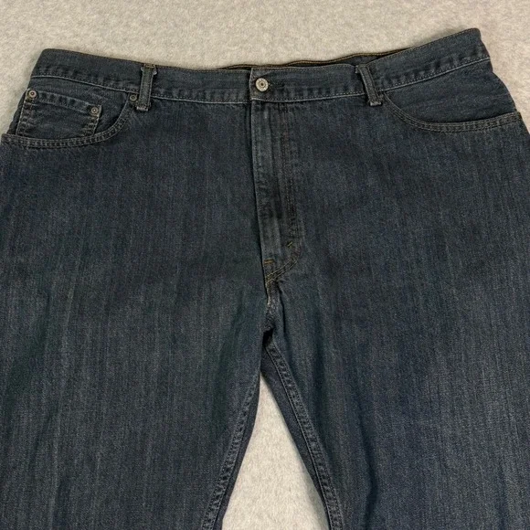 Levi's 559 Relaxed Straight Jeans Mens 42x27 Dark Wash Denim Blue Pants - Picture 3 of 16
